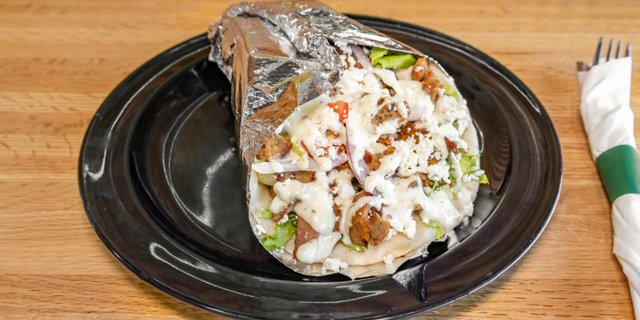 Greek Gyro Sandwich