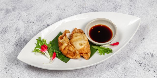 Fried Chicken Gyoza