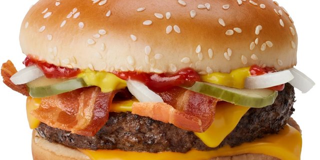 Bacon Quarter Pounder w/ Cheese Burger