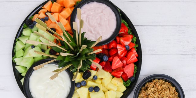Fruit & Yogurt Fondue