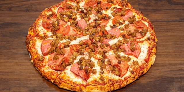 Meat Beast Pizza