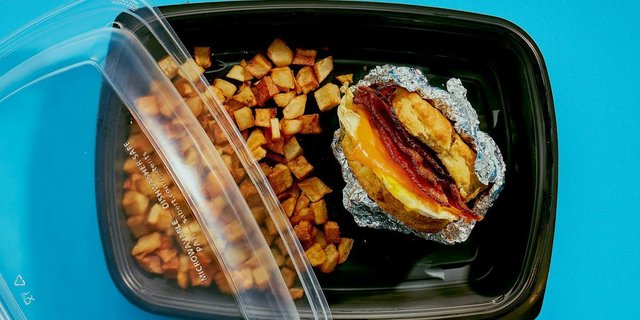 Bacon, Egg & Cheese Biscuit Sandwich Brunch Box