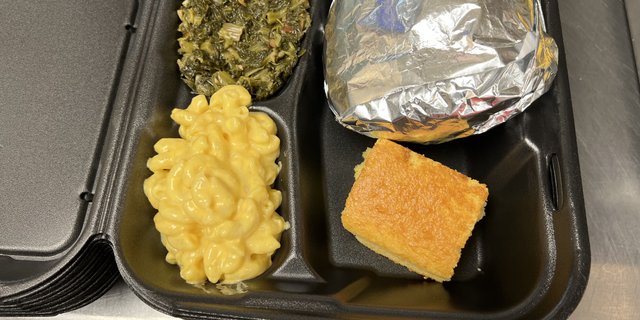 BBQ Sandwich Plate Lunch