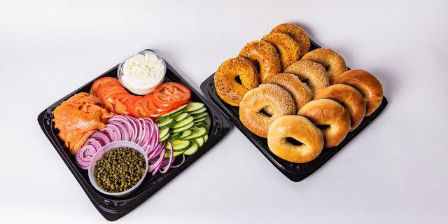 Lox & Bagels Platter