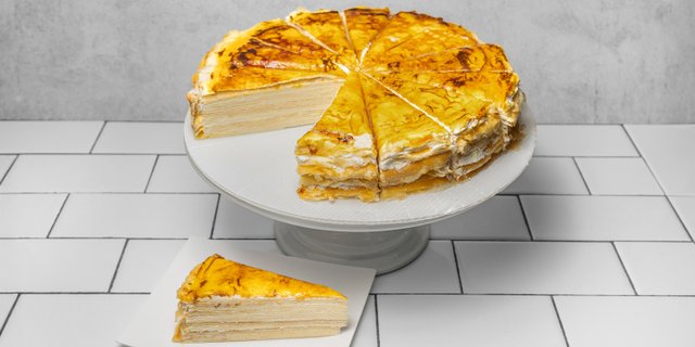 10" Classic Mille Crepe Cake