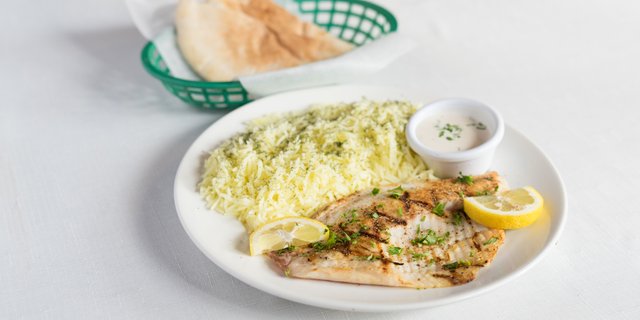 Grilled Tilapia Entree