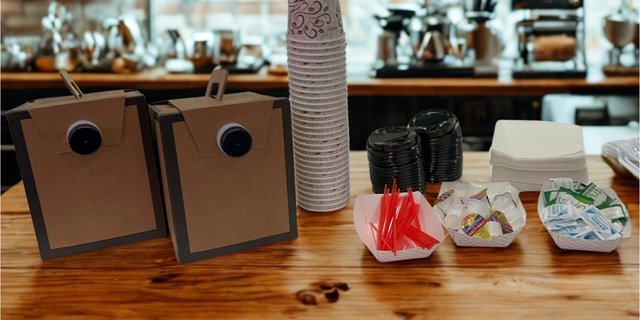 Decaf Coffee Container