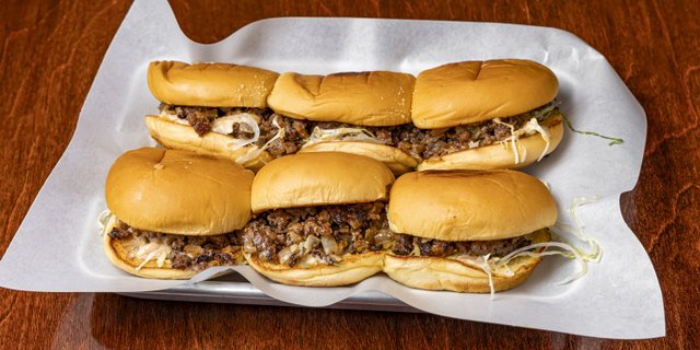 Chopped Cheese Sliders