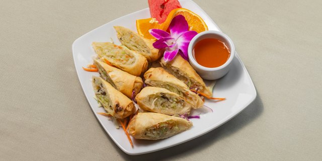 Thai Vegan Spring Rolls