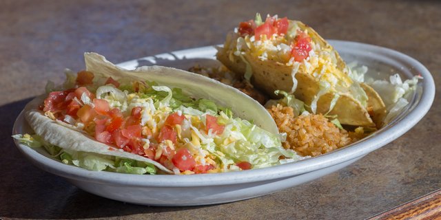 Soft Shell Taco w/ Meat