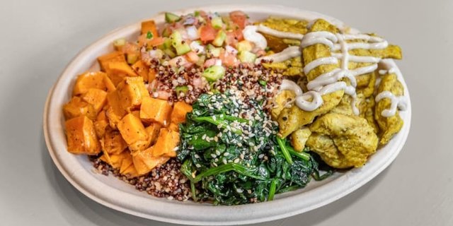 Healthy Chicken Quinoa Bowl
