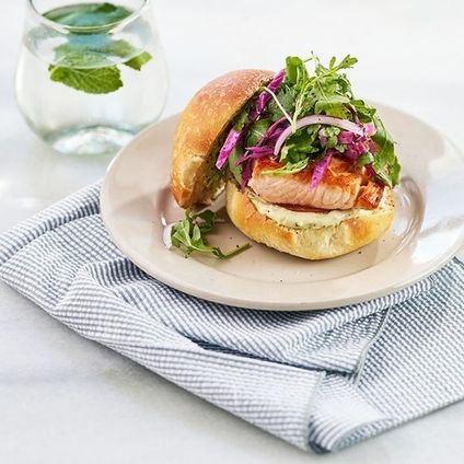 Chilled Salmon Sandwich