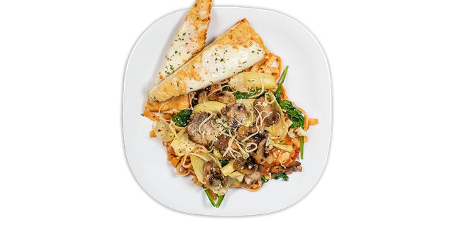 Fettuccine Primavera Tray