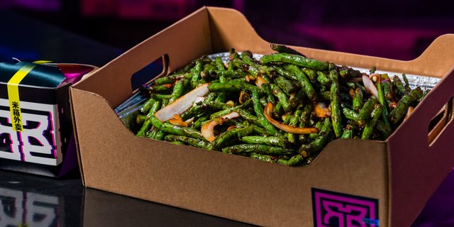 Garlic 4-Season Green Beans Tray