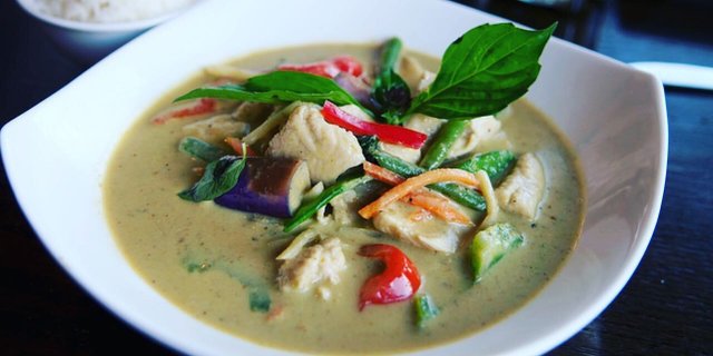 Thai Green Curry Entree