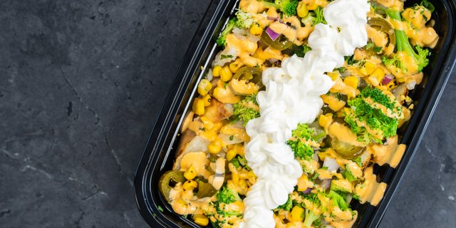 Heavy Veggie Baked! Boxed Lunch