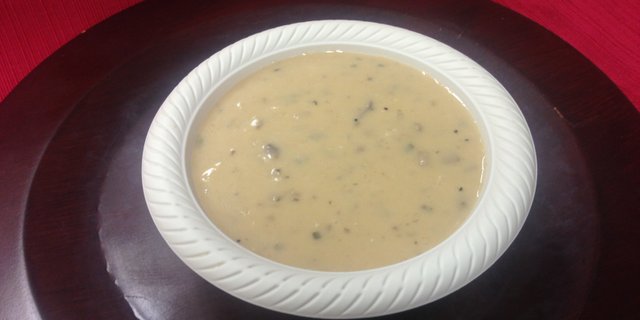 Mushroom Brie Soup