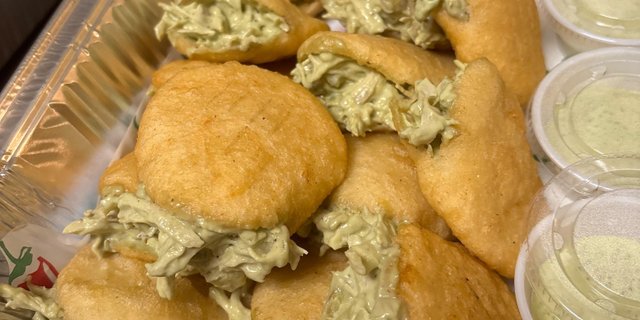 Avocado & Chicken Mini Arepas