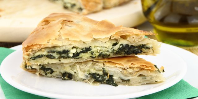 Country-Style Spinach Pie