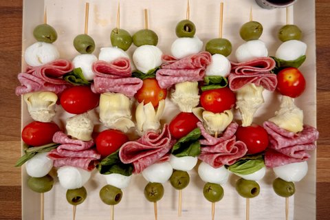 Antipasto Skewers