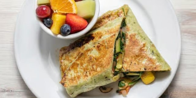 Lime-Cilantro Chicken Wrap