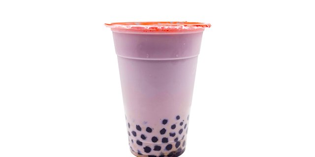 Iced Taro Latte