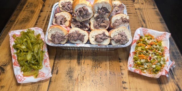 Italian Beef Sandwich Party Pack