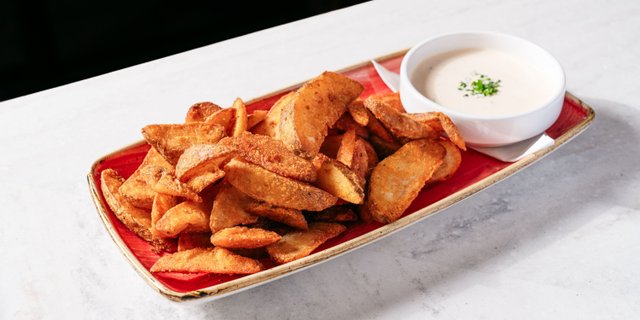 Spicy Ranch Potato Wedges