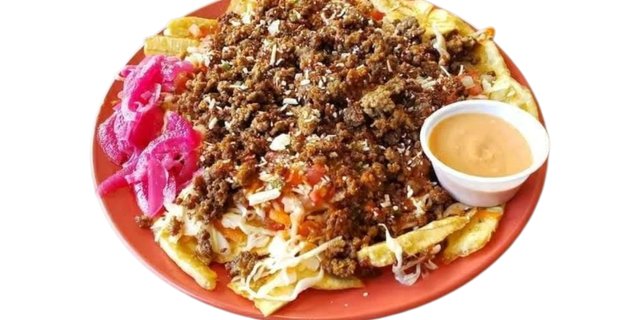 Tajaditas Con Carne Molida