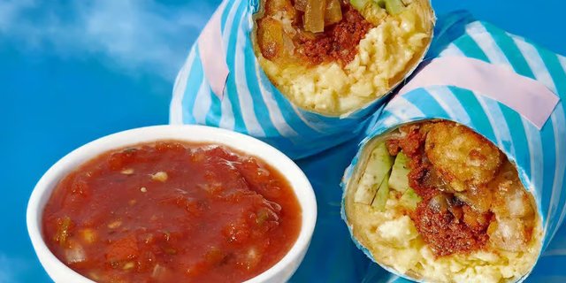 Chorizo Breakfast Burrito