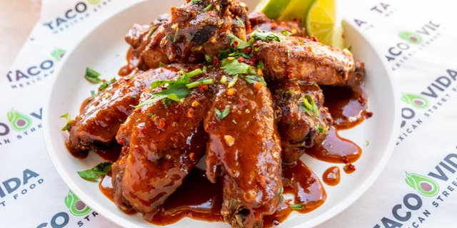 Lime Smoked Wings