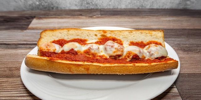 Meatball Parmigiana Sub