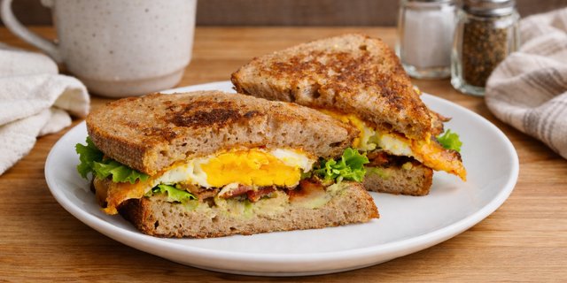Lazy Breakfast Sandwich