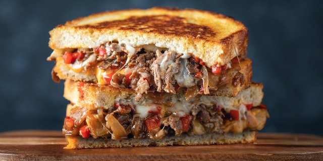 The Philly Grilled Cheese Sandwich