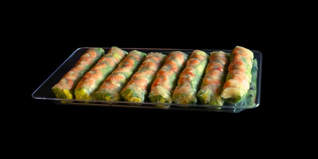 Custom Spring Rolls Platter
