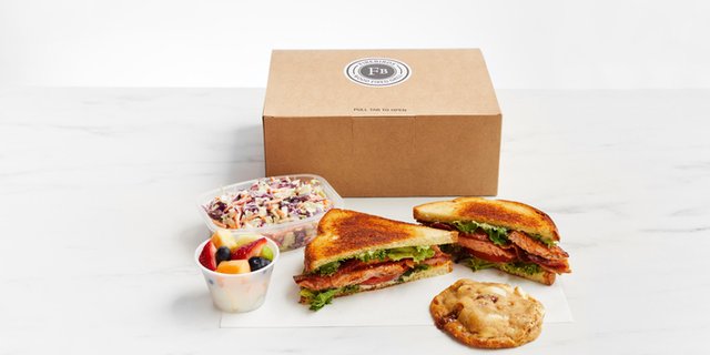 Smoked BBQ Salmon BLT Boxed Lunch
