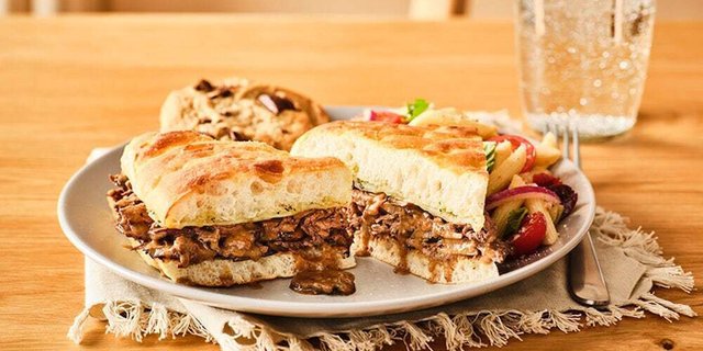 Steak Marsala Sandwich Boxed Lunch
