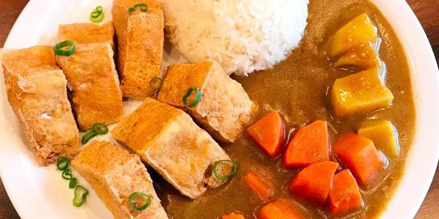 Tofu Curry Rice