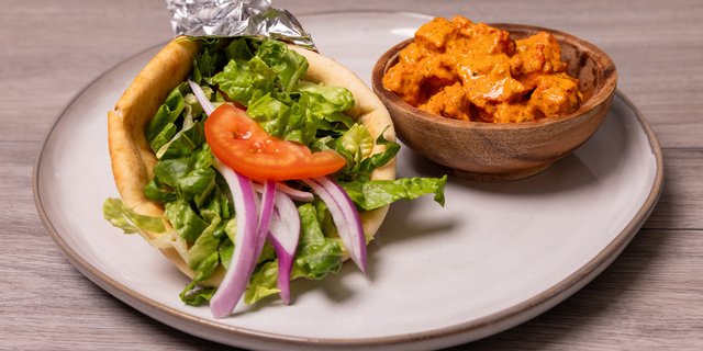 Butter Chicken Wrap