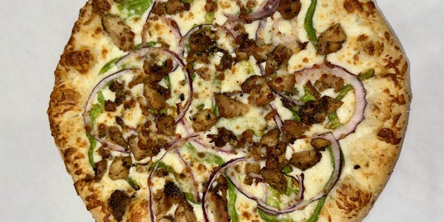 White Chicken Pizza