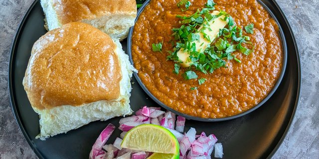 Pav Bhaji - Amul Butter
