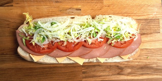 Bologna & Cheese Sandwich Combo