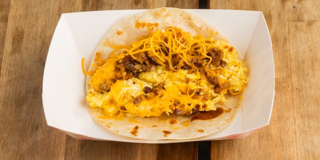 Breakfast Tacos w/ Corn Tortillas