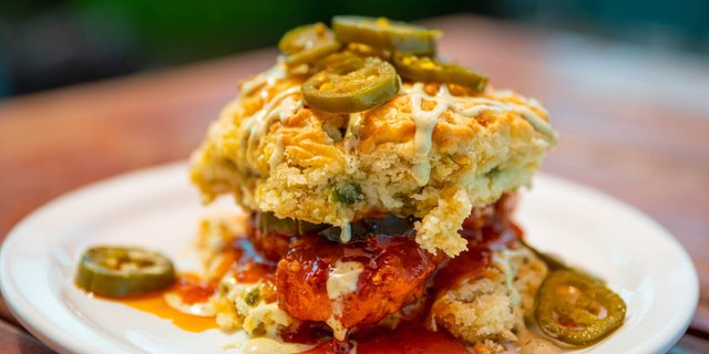 Jalapeño Cheddar Biscuit