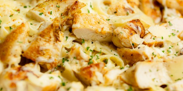 Grilled Chicken Alfredo