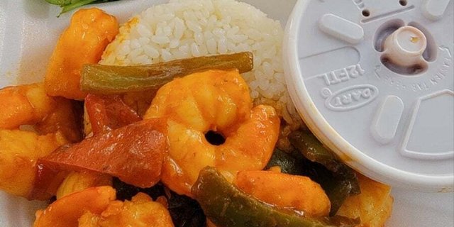Shrimp Criollo Rice Bowl
