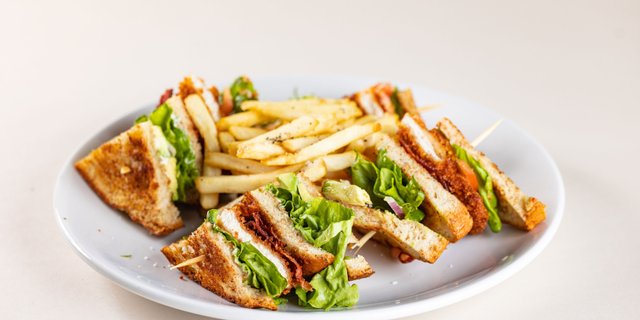 Buttermilk Chicken Avocado Club Sandwich