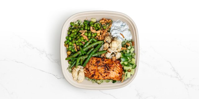 Glazed Salmon Bowl