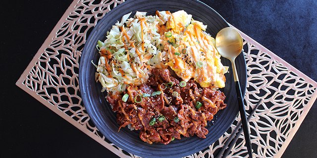 Spicy Pork Meat Lover Bowl