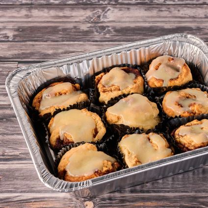Gluten-Free Cinnamon Roll Tray
